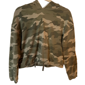 Old Navy CAMO Crop Sweatshirt SZ XL 14-16. Junior XS